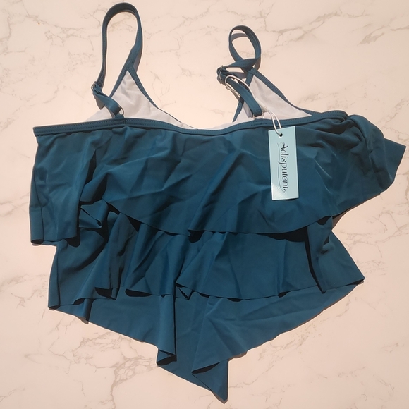 NWT Adisputent Womens Tankini Swimsuit Size Medium - Picture 5 of 7